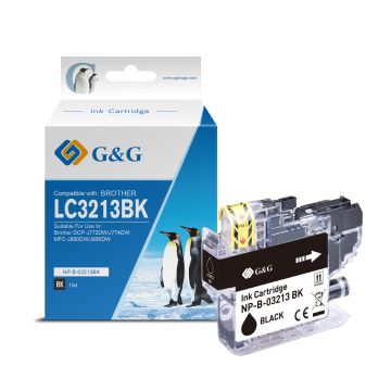 LC3213BK Brother - noire - cartouche compatible qualité premium