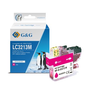 LC3213M Brother - magenta - cartouche compatible qualité premium