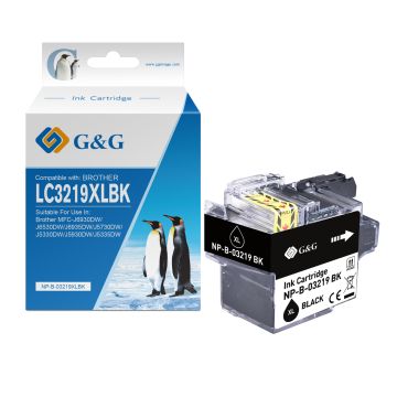 LC3219XLBK Brother - noire - cartouche compatible qualité premium