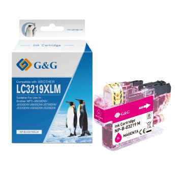 LC3219XLM Brother - magenta - cartouche compatible qualité premium