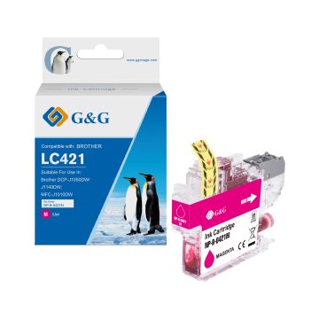 LC421XLM Brother - magenta - cartouche compatible qualité premium