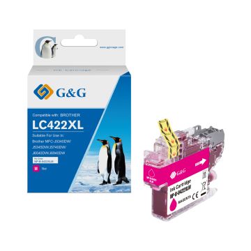 LC422XLM Brother - magenta - cartouche compatible qualité premium