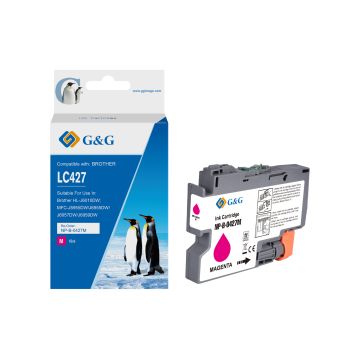 LC427XLM Brother - magenta - cartouche compatible qualité premium