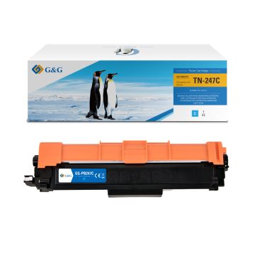 TN247C Brother - cyan - toner compatible qualité premium