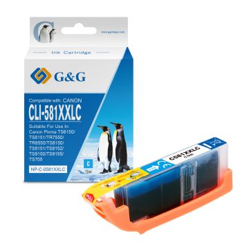 1995C001 / CLI-581 CXXL Canon - cyan - cartouche compatible qualité premium