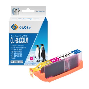 1996C001 / CLI-581 MXXL Canon - magenta - cartouche compatible qualité premium