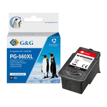 3712C001 / PG-560 XL Canon - noire - cartouche compatible qualité premium
