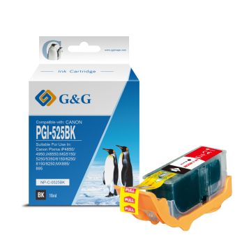 4529B001 / PGI-525 PGBK Canon - noire - cartouche compatible qualité premium