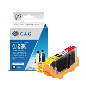 4540B001 / CLI-526 BK Canon - noire - cartouche compatible qualité premium