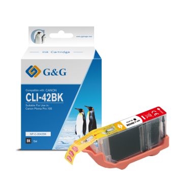6384B001 / CLI-42 BK Canon - noire - cartouche compatible qualité premium