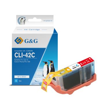6385B001 / CLI-42 C Canon - cyan - cartouche compatible qualité premium