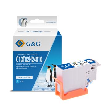 C13T02H24010 / 202XL Epson - cyan - cartouche compatible qualité premium
