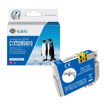 C13T02W34010 / 502XL Epson - magenta - cartouche compatible qualité premium