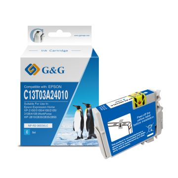 C13T03A24010 / 603XL Epson - cyan - cartouche compatible qualité premium