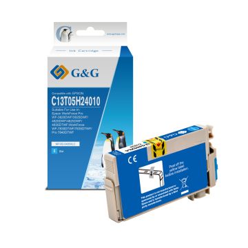C13T05H24010 / 405 XL Epson - cyan - cartouche compatible qualité premium