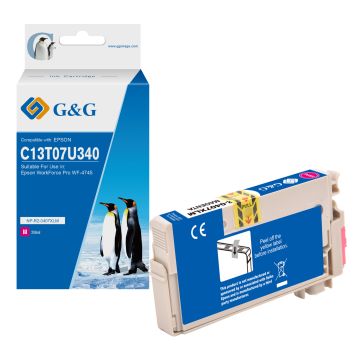 C13T07U340 / 407 Epson - magenta - cartouche compatible qualité premium