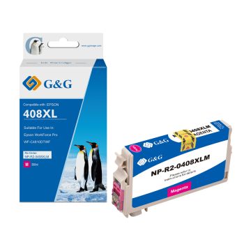 C13T09K34010 / 408L Epson - magenta - cartouche compatible qualité premium