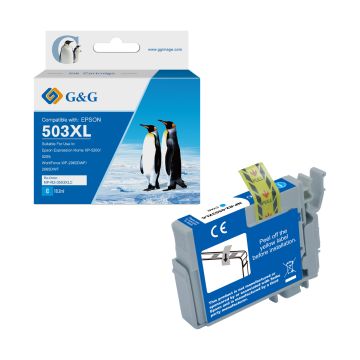 C13T09R24010 / 503XL Epson - cyan - cartouche compatible qualité premium
