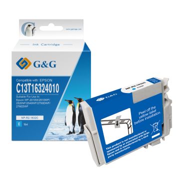 C13T16324010 / 16XL Epson - cyan - cartouche compatible qualité premium