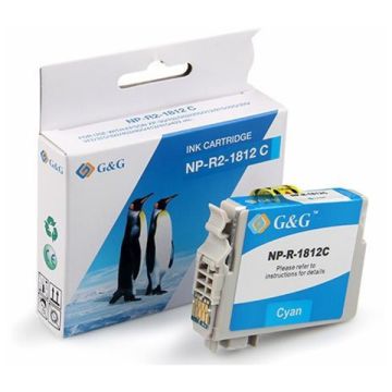 C13T18124012 / 18XL Epson - cyan - cartouche compatible qualité premium