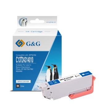 C13T24314010 / 24XL Epson - noire - cartouche compatible qualité premium