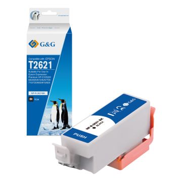 C13T26214010 / 26XL Epson - noire - cartouche compatible qualité premium
