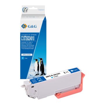 C13T26324010 / 26XL Epson - cyan - cartouche compatible qualité premium