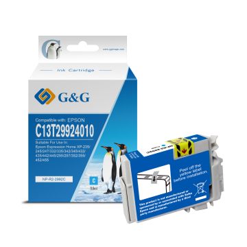 C13T29924010 / 29XL Epson - cyan - cartouche compatible qualité premium