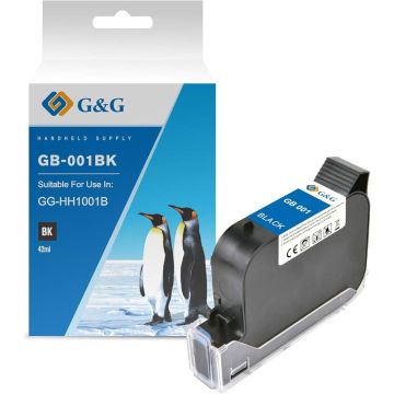 17012 / GB-001 BK G&G Image - noire - cartouche de marque