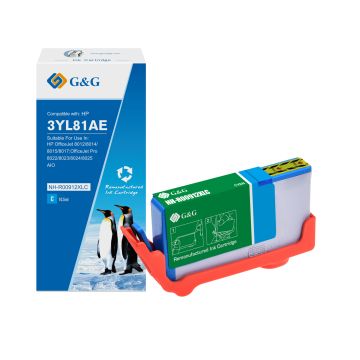 3YL81AE / 912XL HP - cyan - cartouche compatible qualité premium