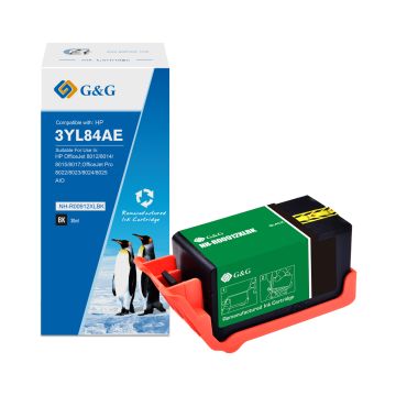 3YL84AE / 912XL HP - noire - cartouche compatible qualité premium