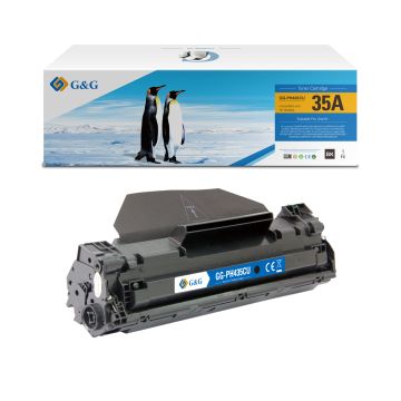 CB435A / 35A HP - noir - toner compatible qualité premium