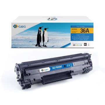 CB436A / 36A HP - noir - toner compatible qualité premium