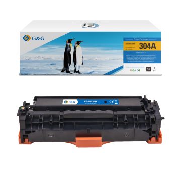 CC530A / 304A HP - noir - toner compatible qualité premium