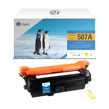 CE402A / 507A HP - jaune - toner compatible qualité premium