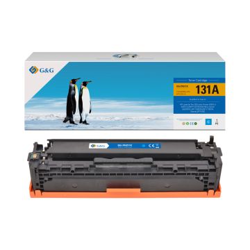 CF211A / 131A HP - cyan - toner compatible qualité premium