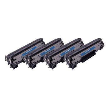 CF283XD / 83X HP - noir - pack de 4 - toners compatibles qualité premium