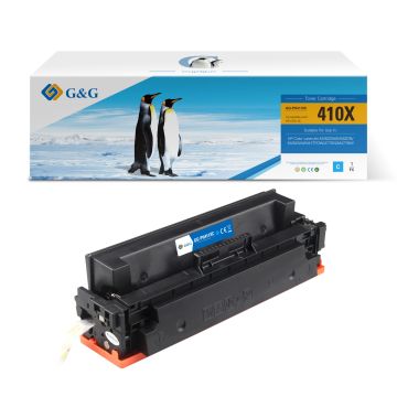 CF411X / 410X HP - cyan - toner compatible qualité premium