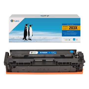CF541X / 203X HP - cyan - toner compatible qualité premium