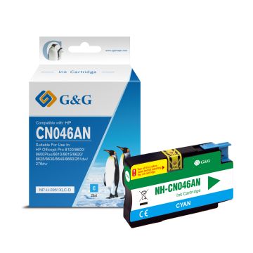 CN046AE / 951XL HP - cyan - cartouche compatible qualité premium