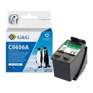 C6656AE / 56 HP - noire - cartouche compatible qualité premium