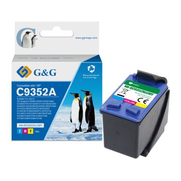 C9352AE / 22 HP - multicouleur - cartouche compatible qualité premium