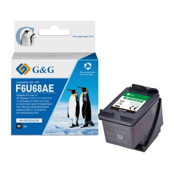 F6U68AE / 302XL HP - noire - cartouche compatible qualité premium