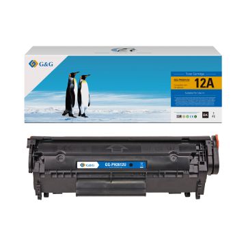 Q2612A / 12A HP - noir - toner compatible qualité premium