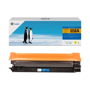 W2002A / 658A HP - jaune - toner compatible qualité premium