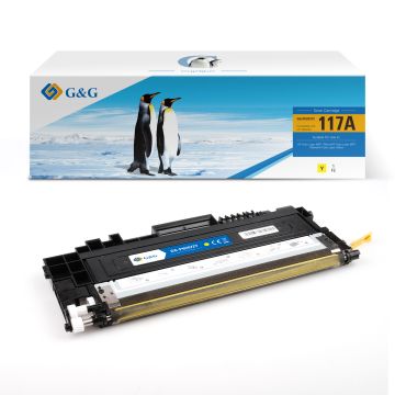 W2072A / 117A HP - jaune - toner compatible qualité premium