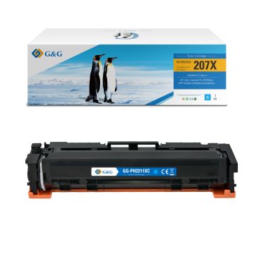 W2211X / 207X HP - cyan - toner compatible qualité premium