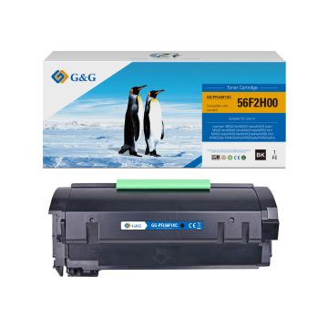 56F2H00 Lexmark - noir - toner compatible qualité premium