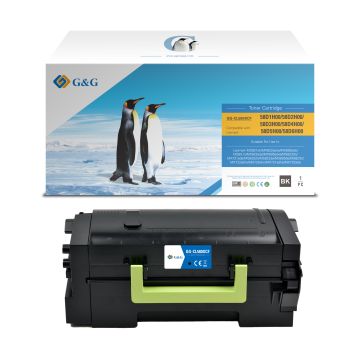 58D2H00 Lexmark - noir - toner compatible qualité premium
