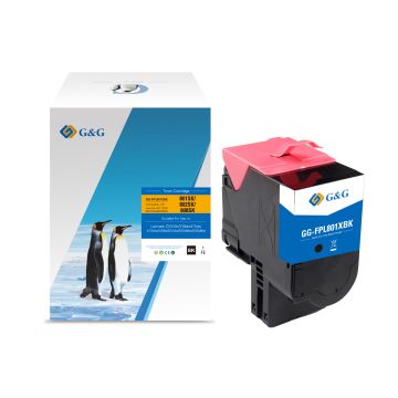 80C2SKE / 802SK Lexmark - noir - toner compatible qualité premium